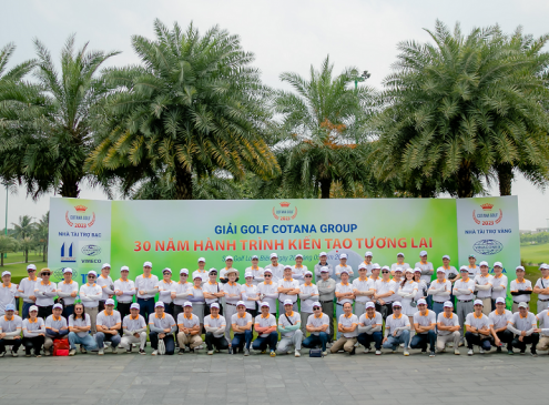 Giải Golf Cotana Group 30 năm Hành trình Kiến tạo Tương lai